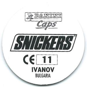 1996 Panini Euro 96 Caps #11 Trifon Ivanov Back