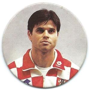 1996 Panini Euro 96 Caps #20 Aljosa Asanovic Front