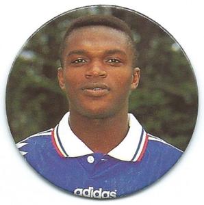 1996 Panini Euro 96 Caps #43 Marcel Desailly Front