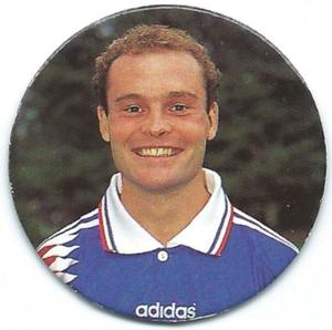 1996 Panini Euro 96 Caps #46 Vincent Guerin Front