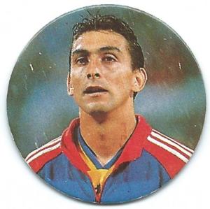 1996 Panini Euro 96 Caps #75 Ilie Dumitrescu Front