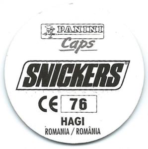 1996 Panini Euro 96 Caps #76 Gheorghe Hagi Back