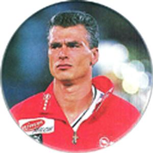1996 Panini Euro 96 Caps #8 Toni Polster Front