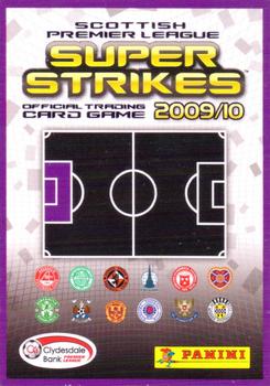 2009 Panini Scottish Premier League Super Strikes #NNO Steve Banks Back