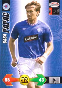 2009 Panini Scottish Premier League Super Strikes #NNO Sasa Papac Front