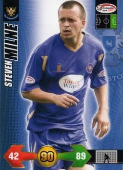 2009 Panini Scottish Premier League Super Strikes #NNO Steven Milne Front