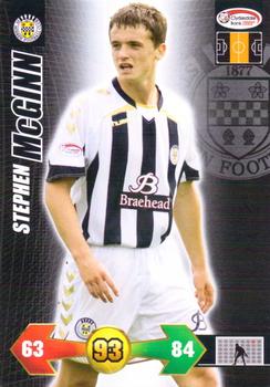 2009 Panini Scottish Premier League Super Strikes #NNO Stephen McGinn Front