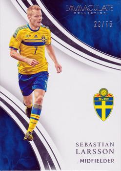 2017-18 Panini Immaculate Collection #35 Sebastian Larsson Front