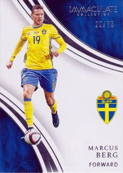2017-18 Panini Immaculate Collection #75 Marcus Berg Front