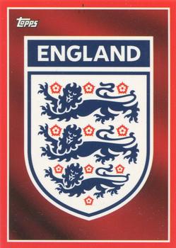 2005 Topps England #1 Team Badge / Checklist 1 - 30 Front