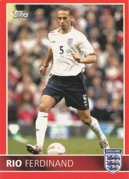 2005 Topps England #16 Rio Ferdinand Front