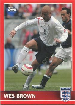 2005 Topps England #19 Wes Brown Front