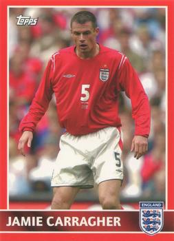 2005 Topps England #23 Jamie Carragher Front