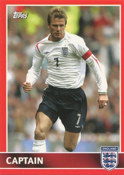 2005 Topps England #60 David Beckham Front