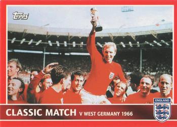 2005 Topps England #84 v West Germany 1966 4-2 Front