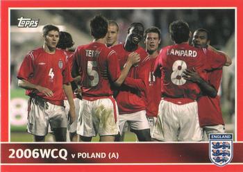 2005 Topps England #96 Poland 1-2 England Front