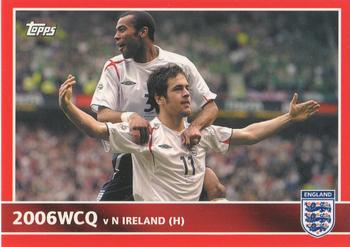 2005 Topps England #99 England 4-0 N. Ireland Front
