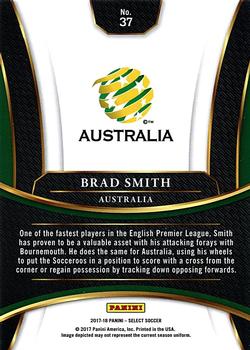 2017-18 Panini Select #37 Brad Smith Back