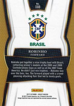 2017-18 Panini Select #118 Robinho Back