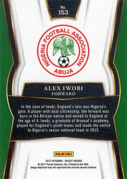 2017-18 Panini Select #153 Alex Iwobi Back