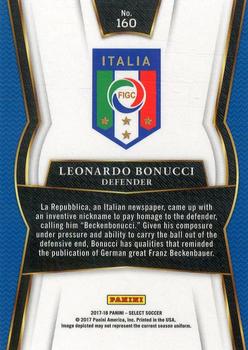 2017-18 Panini Select #160 Leonardo Bonucci Back