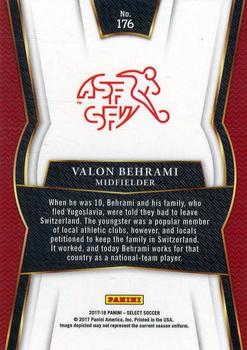 2017-18 Panini Select #176 Valon Behrami Back