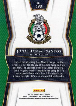 2017-18 Panini Select #198 Jonathan dos Santos Back