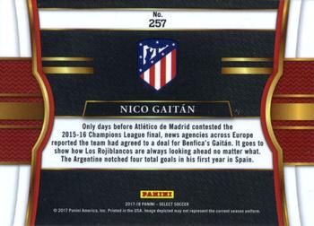 2017-18 Panini Select #257 Nico Gaitan Back