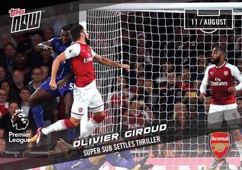 2017-18 Topps Now Premier League #1 Olivier Giroud Front