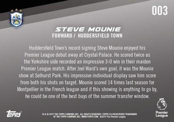 2017-18 Topps Now Premier League #3 Steve Mounie Back