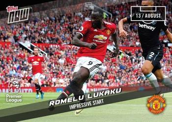 2017-18 Topps Now Premier League #5 Romelu Lukaku Front