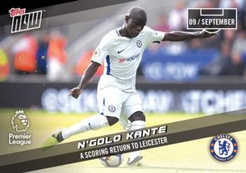 2017-18 Topps Now Premier League #19 N'Golo Kante Front