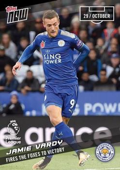 2017-18 Topps Now Premier League #49 Jamie Vardy Front