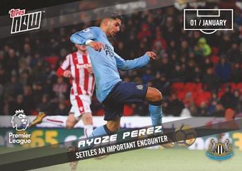 2017-18 Topps Now Premier League #96 Ayoze Perez Front