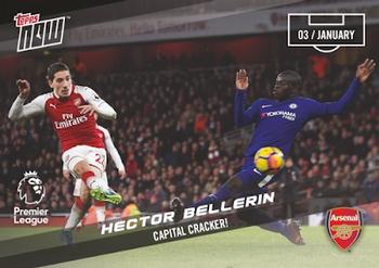 2017-18 Topps Now Premier League #98 Hector Bellerin Front
