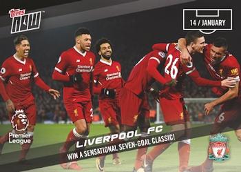 2017-18 Topps Now Premier League #103 Liverpool FC Front
