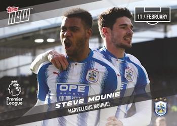 2017-18 Topps Now Premier League #121 Steve Mounie Front