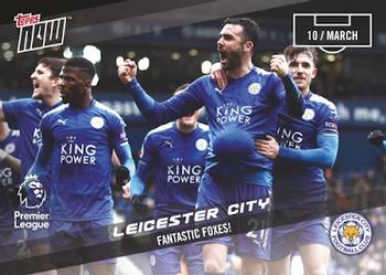 2017-18 Topps Now Premier League #134 Leicester City Front