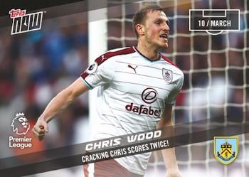 2017-18 Topps Now Premier League #135 Chris Wood Front