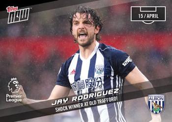 2017-18 Topps Now Premier League #152 Jay Rodriguez Front