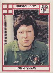1977-78 Panini Football 78 (UK) #59 John Shaw Front