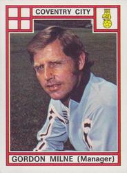 1977-78 Panini Football 78 (UK) #92 Gordon Milne Front