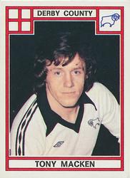 1977-78 Panini Football 78 (UK) #116 Tony Macken Front