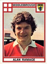 1977-78 Panini Football 78 (UK) #256 Alan Ramage Front