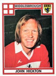 1977-78 Panini Football 78 (UK) #258 John Hickton Front
