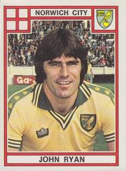 1977-78 Panini Football 78 (UK) #281 John Ryan Front