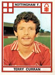 1977-78 Panini Football 78 (UK) #310 Terry Curran Front