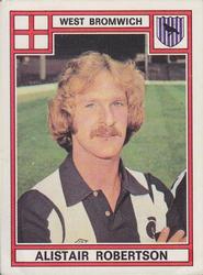 1977-78 Panini Football 78 (UK) #333 Alistair Robertson Front