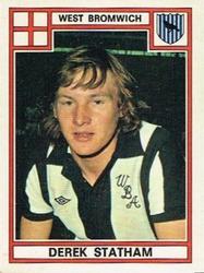 1977-78 Panini Football 78 (UK) #334 Derek Statham Front