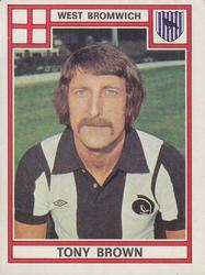 1977-78 Panini Football 78 (UK) #339 Tony Brown Front